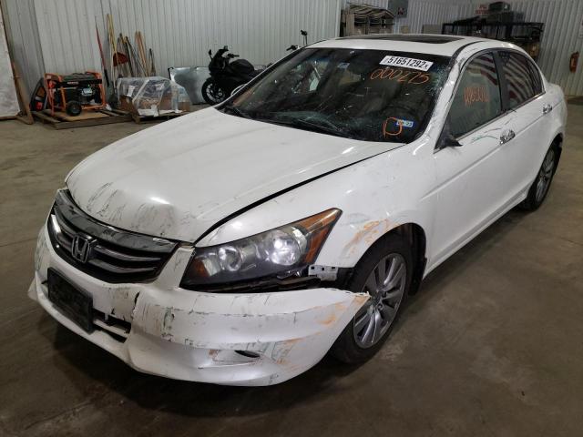 Photo 2 from auction – 2012 HONDA ACCORD EXL with VIN 1HGCP3F85CA000275