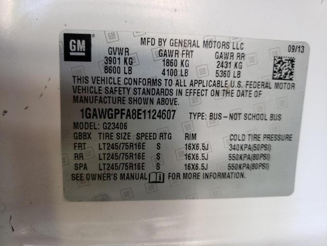 Photo 10 from auction – 2014 CHEVROLET EXPRESS G2 with VIN 1GAWGPFA8E1124607