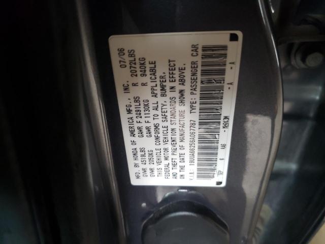 Photo 10 from auction – 2006 ACURA 3.2TL with VIN 19UUA66256A067787