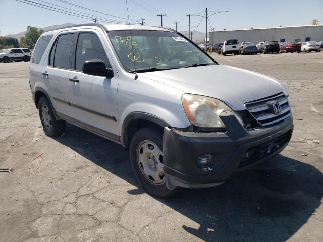 HONDA CR-V LX 2005 with VIN JHLRD68565C003654 - Photo from auction