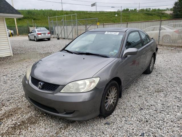 Photo 2 from auction – 2005 HONDA CIVIC EX with VIN 1HGEM22905L016630