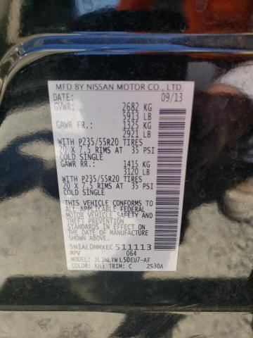 Photo 10 from auction – 2014 INFINITI QX60 with VIN 5N1AL0MMXEC511113
