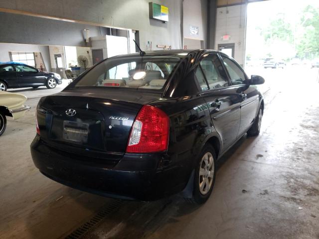Photo 4 from auction – 2007 HYUNDAI ACCENT with VIN KMHCN46C97U106873