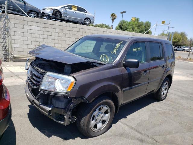 Photo 2 from auction – 2012 HONDA PILOT LX with VIN 5FNYF4H22CB010601