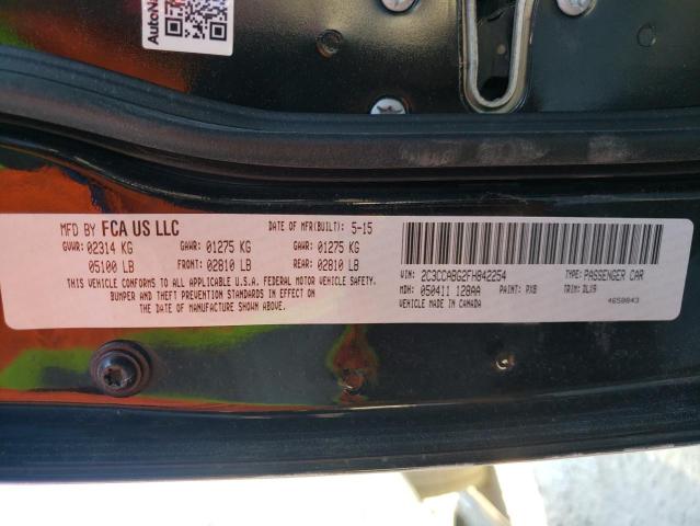 Photo 10 from auction – 2015 CHRYSLER 300 S with VIN 2C3CCABG2FH842254
