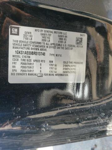 Photo 10 from auction – 2011 GMC YUKON SLE with VIN 1GKS1AE09BR313748