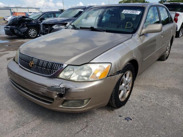 Photo 2 from auction – 2002 TOYOTA AVALON XL with VIN 4T1BF28BX2U230225