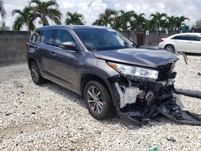 TOYOTA HIGHLANDER 2017 with VIN 5TDKZRFH7HS511181 - Photo from auction