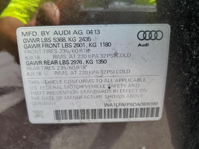 Photo 10 from auction – 2013 AUDI Q5 PREMIUM with VIN WA1LFAFP8DA089090