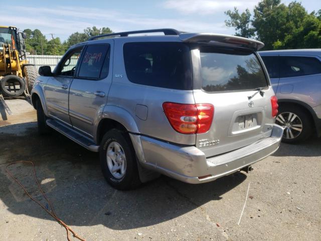 Photo 3 from auction – 2002 TOYOTA SEQUOIA SR with VIN 5TDZT34A02S122828