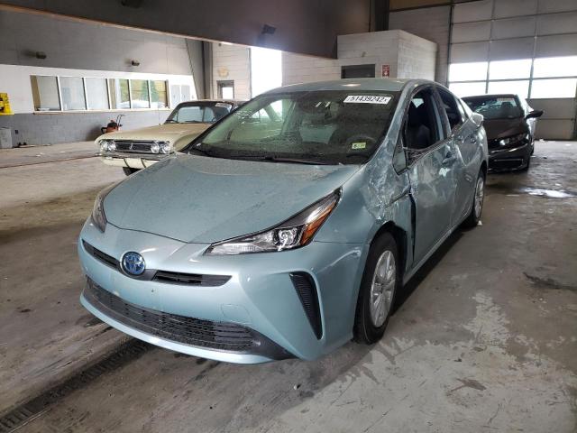 Photo 2 from auction – 2019 TOYOTA PRIUS with VIN JTDKARFU7K3087482