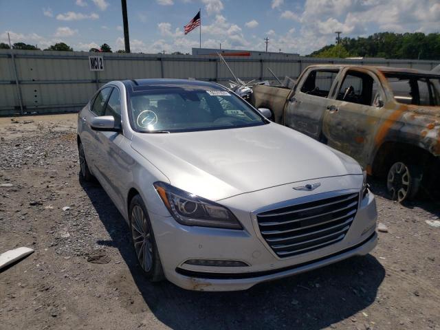 GENESIS G80 BASE 2017 with VIN KMHGN4JEXHU179973 - Photo from auction