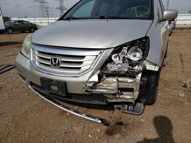 Photo 9 from auction – 2008 HONDA ODYSSEY EX with VIN 5FNRL38408B411175