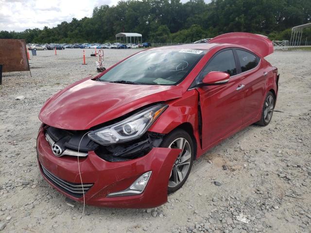 Photo 2 from auction – 2014 HYUNDAI ELANTRA SE with VIN KMHDH4AEXEU073612