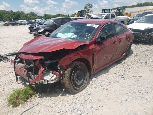 Photo 2 from auction – 2019 HONDA CIVIC LX with VIN 19XFC2F62KE040079