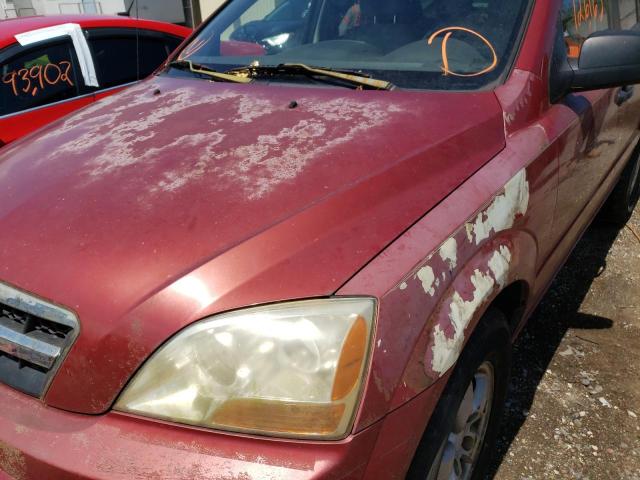 Photo 9 from auction – 2009 KIA SORENTO LX with VIN KNDJD735795890876