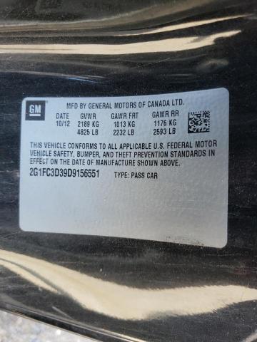 Photo 10 from auction – 2013 CHEVROLET CAMARO LT with VIN 2G1FC3D39D9156551