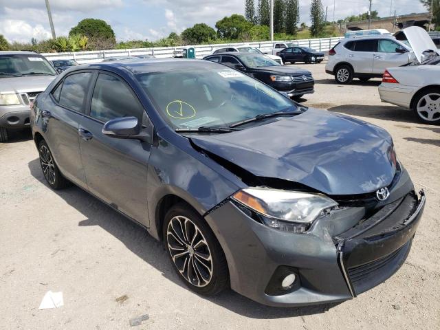 TOYOTA COROLLA L 2015 with VIN 2T1BURHE9FC384165 - Photo from auction