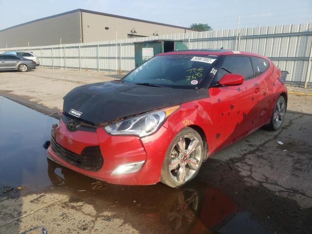 Photo 2 from auction – 2017 HYUNDAI VELOSTER with VIN KMHTC6AD2HU322082