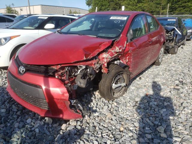 Photo 2 from auction – 2014 TOYOTA COROLLA L with VIN 2T1BURHE5EC110492