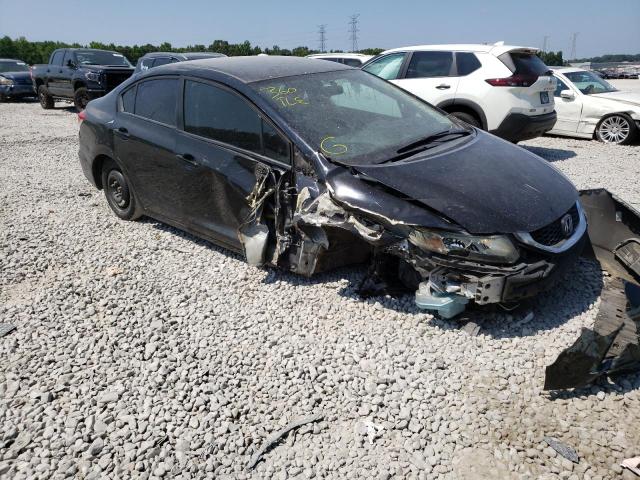 HONDA CIVIC LX 2015 with VIN 19XFB2F56FE012754 - Photo from auction