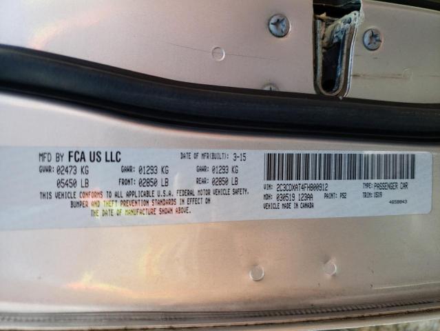 Photo 10 from auction – 2015 DODGE CHARGER PO with VIN 2C3CDXAT4FH800912