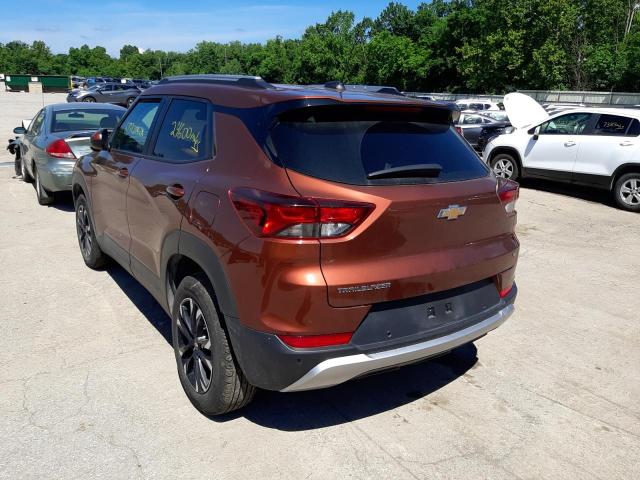 Photo 3 from auction – 2021 CHEVROLET TRAILBLAZE with VIN KL79MPS29MB095099