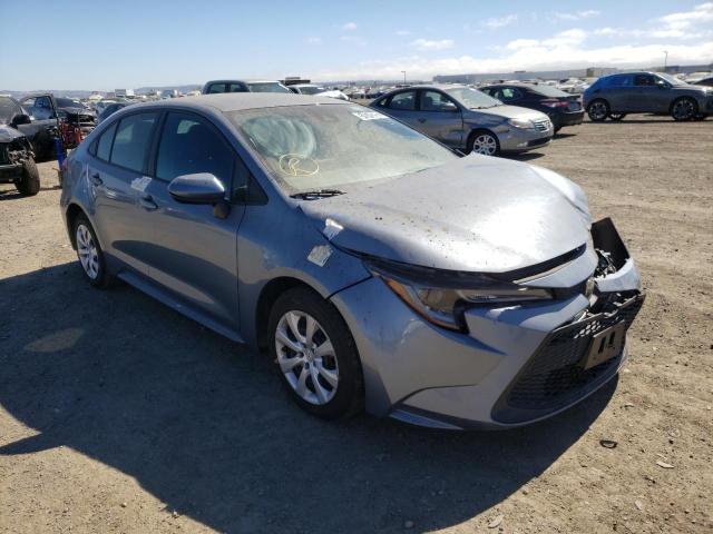 TOYOTA COROLLA LE 2020 with VIN 5YFEPRAE6LP104406 - Photo from auction