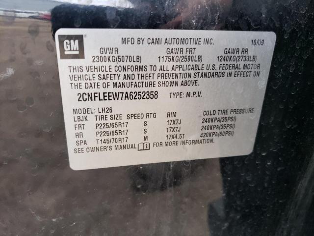Photo 10 from auction – 2010 CHEVROLET EQUINOX LT with VIN 2CNFLEEW7A6252358