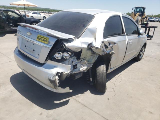 Photo 4 from auction – 2008 CHEVROLET AVEO BASE with VIN KL1TD56698B259653