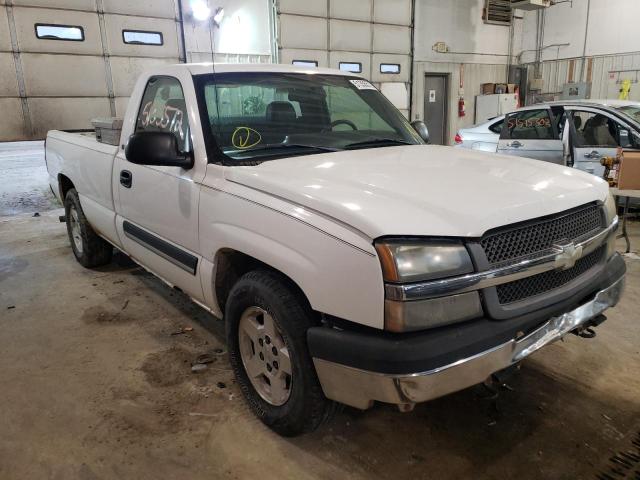 CHEVROLET SILVERADO 2005 with VIN 1GCEC14VX5Z214862 - Photo from auction