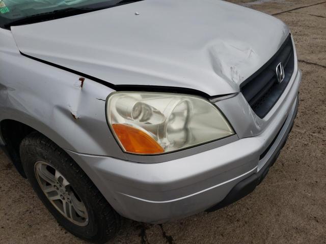 Photo 9 from auction – 2004 HONDA PILOT EX with VIN 2HKYF18454H525045