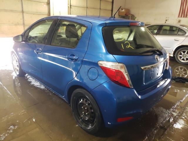 Photo 3 from auction – 2012 TOYOTA YARIS with VIN JTDKTUD37CD519734