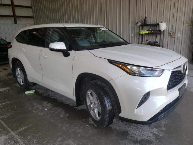 TOYOTA HIGHLANDER 2020 with VIN 5TDCZRBH2LS502116 - Photo from auction