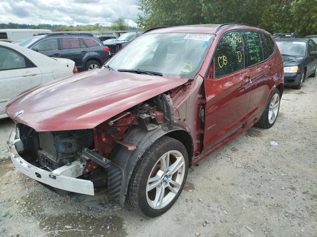 Photo 2 from auction – 2014 BMW X3 XDRIVE3 with VIN 5UXWX7C5XE0E79526