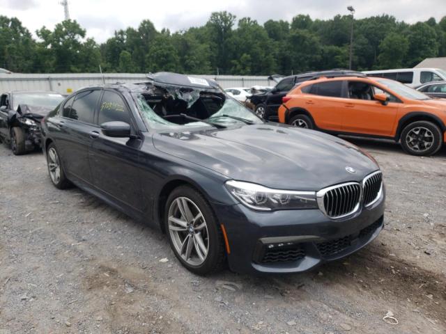 BMW 740 XI 2019 with VIN WBA7E4C55KGV70050 - Photo from auction