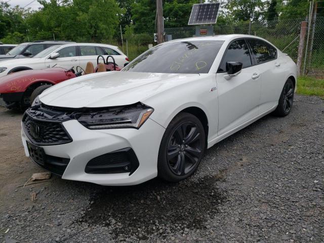 Photo 2 from auction – 2021 ACURA TLX TECH A with VIN 19UUB6F56MA007246