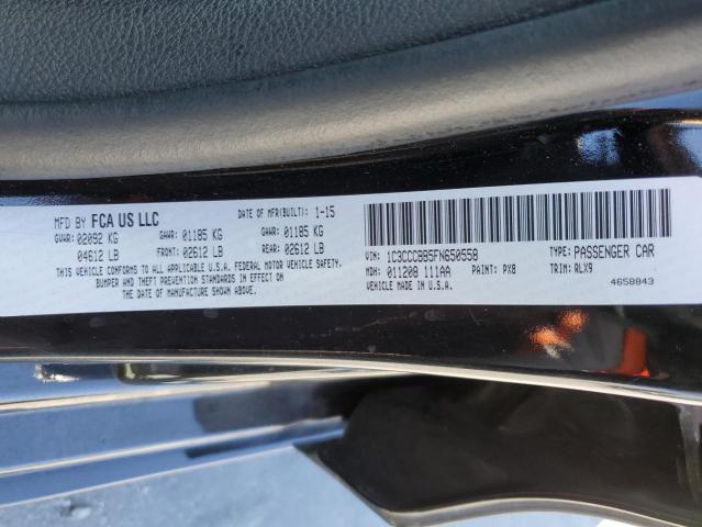 Photo 10 from auction – 2015 CHRYSLER 200 S with VIN 1C3CCCBB5FN650558