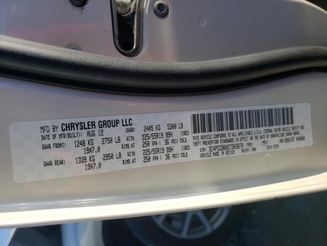 Photo 10 from auction – 2013 DODGE JOURNEY SX with VIN 3C4PDCBB0DT503670