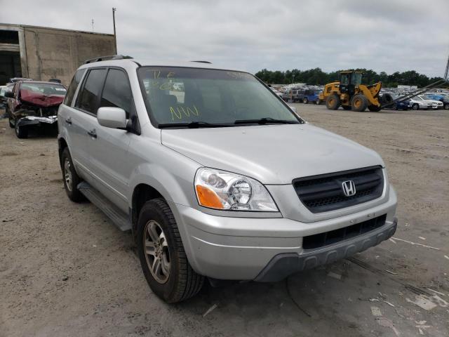 HONDA PILOT EXL 2004 with VIN 2HKYF18564H553851 - Photo from auction