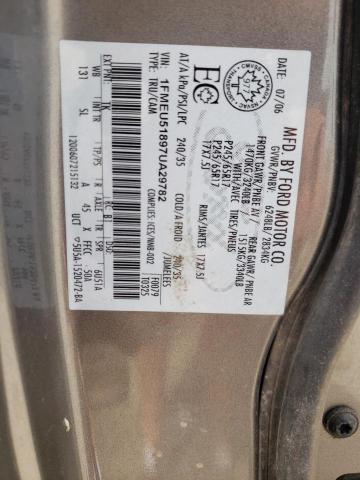 Photo 10 from auction – 2007 FORD EXPLORER S with VIN 1FMEU51897UA29782