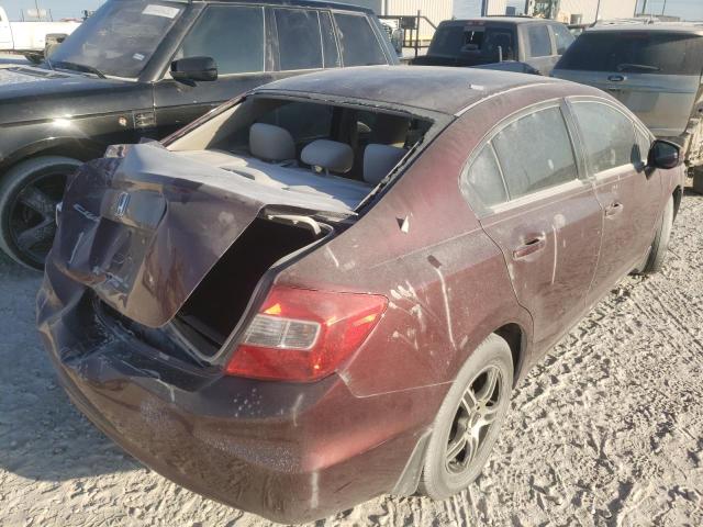 Photo 4 from auction – 2012 HONDA CIVIC LX with VIN 2HGFB2F51CH550814