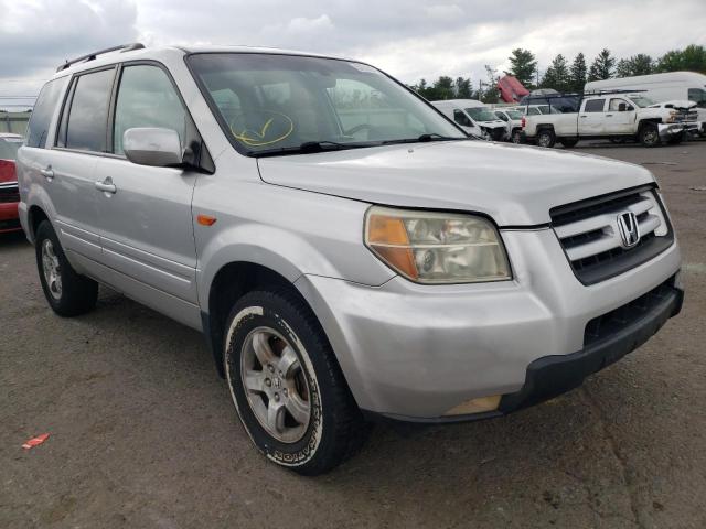 HONDA PILOT EX 2006 with VIN 2HKYF18586H513287 - Photo from auction
