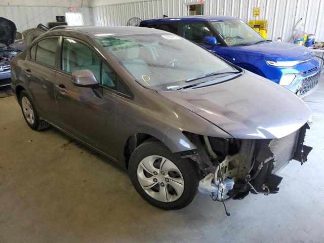 Photo 1 from auction – 2013 HONDA CIVIC LX with VIN 2HGFB2F56DH593434
