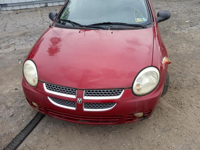 Photo 9 from auction – 2005 DODGE NEON SXT with VIN 1B3ES56C85D186712