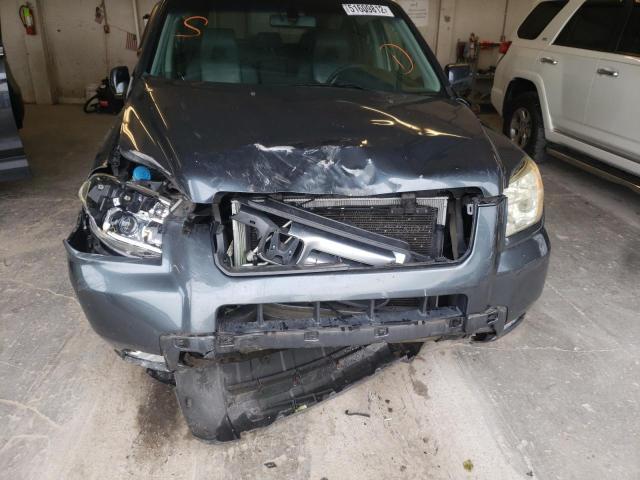 Photo 9 from auction – 2006 HONDA PILOT EX with VIN 5FNYF185X6B020578