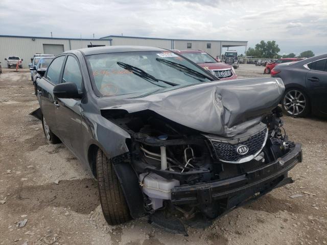 KIA FORTE EX 2013 with VIN KNAFU4A24D5696860 - Photo from auction