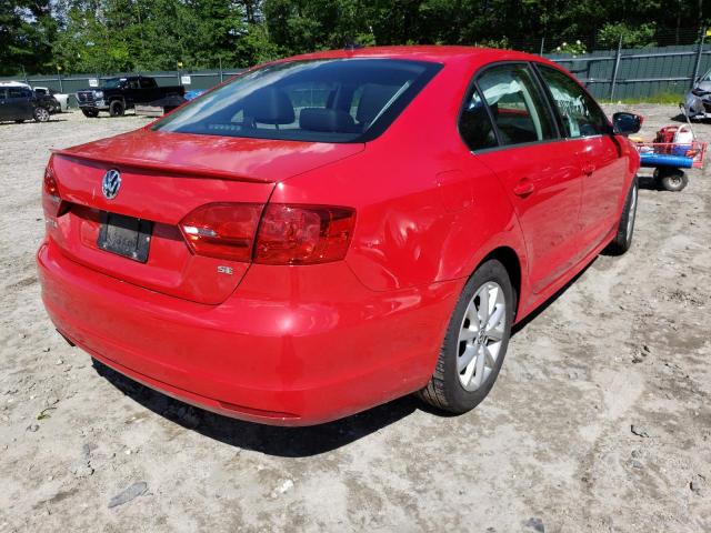 Photo 4 from auction – 2014 VOLKSWAGEN JETTA SE with VIN 3VWD17AJ2EM412355