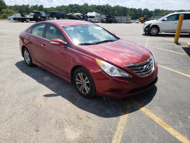 HYUNDAI SONATA GLS 2014 with VIN 5NPEB4AC9EH883185 - Photo from auction