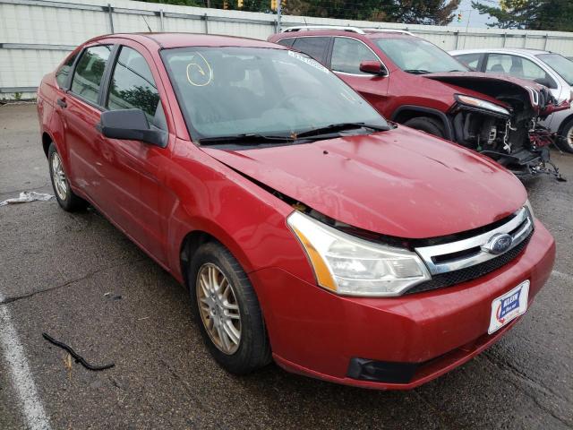 FORD FOCUS SE 2010 with VIN 1FAHP3FNXAW134859 - Photo from auction